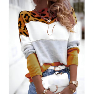 Suéter Feminino Casual Laranja 7