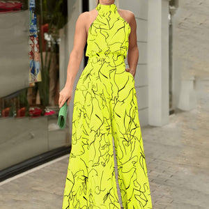 Macacão Pantalona Amarelo 11
