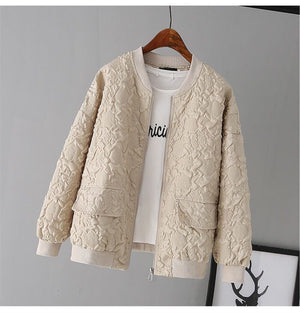 Jaqueta Bomber Feminina Bege 5