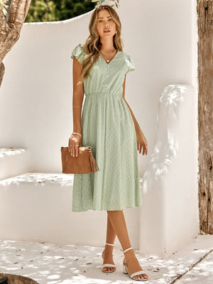 Vestido Mídi Verde 6