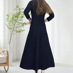 Saia Midi Cintura Alta Volga