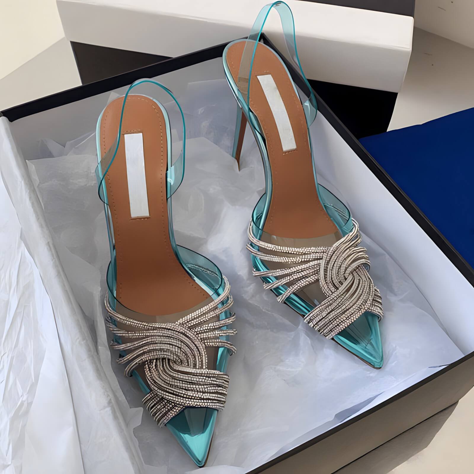 Scarpin Salto Alto Fino Louvre