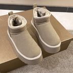 Bota Feminina Cano Curto Cinza 18