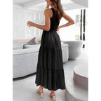 Vestido Mídi com Lastex Preto 14