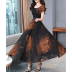 Vestido Mídi de Chiffon Feminino