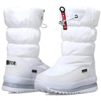 Bota Feminina de Inverno Branco 8