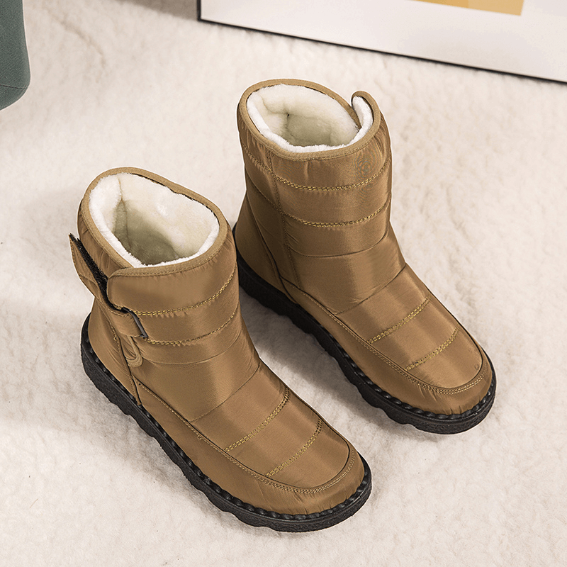 Bota Feminina de Inverno Impermeável Amarelo 10