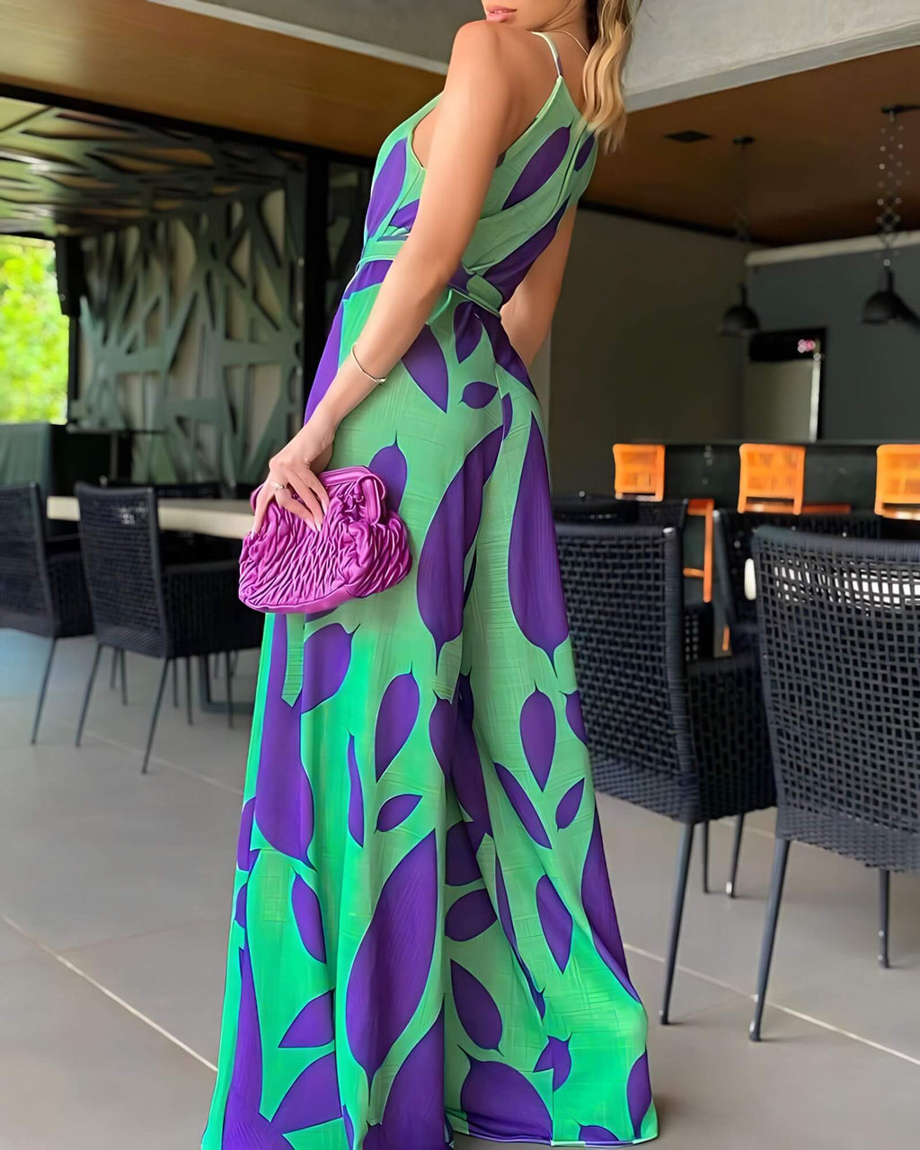 Macacão Flare Feuille