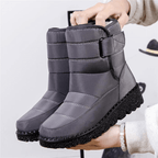 Bota Feminina de Inverno Impermeável Cinza 7