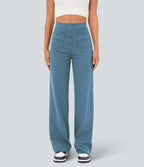 Calça Casual Cintura Alta Lunna