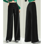 Calça Feminina de Veludo Preto 6