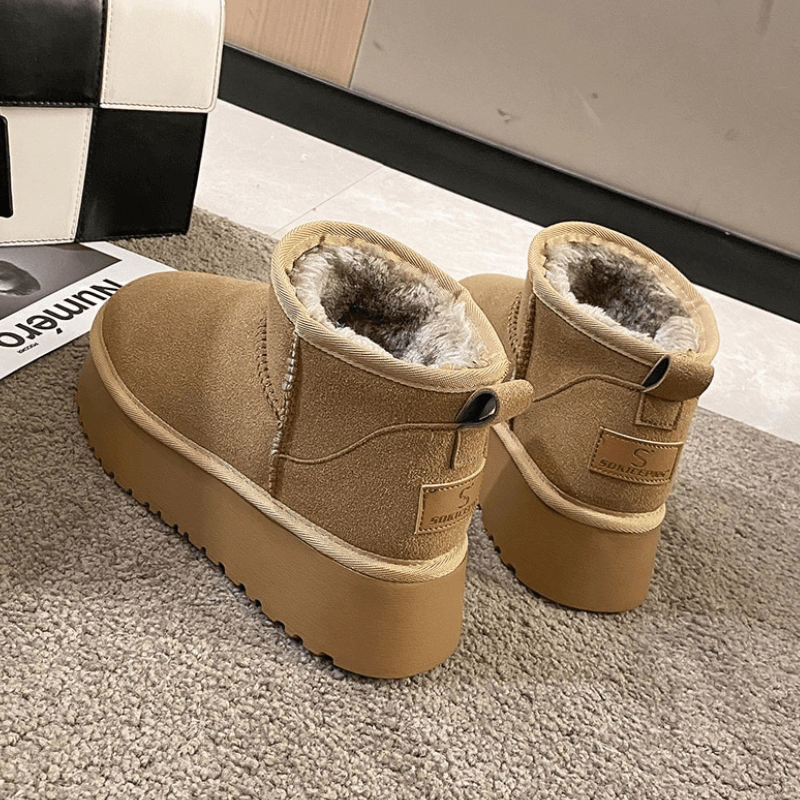 Bota Feminina Cano Curto Marrom 12