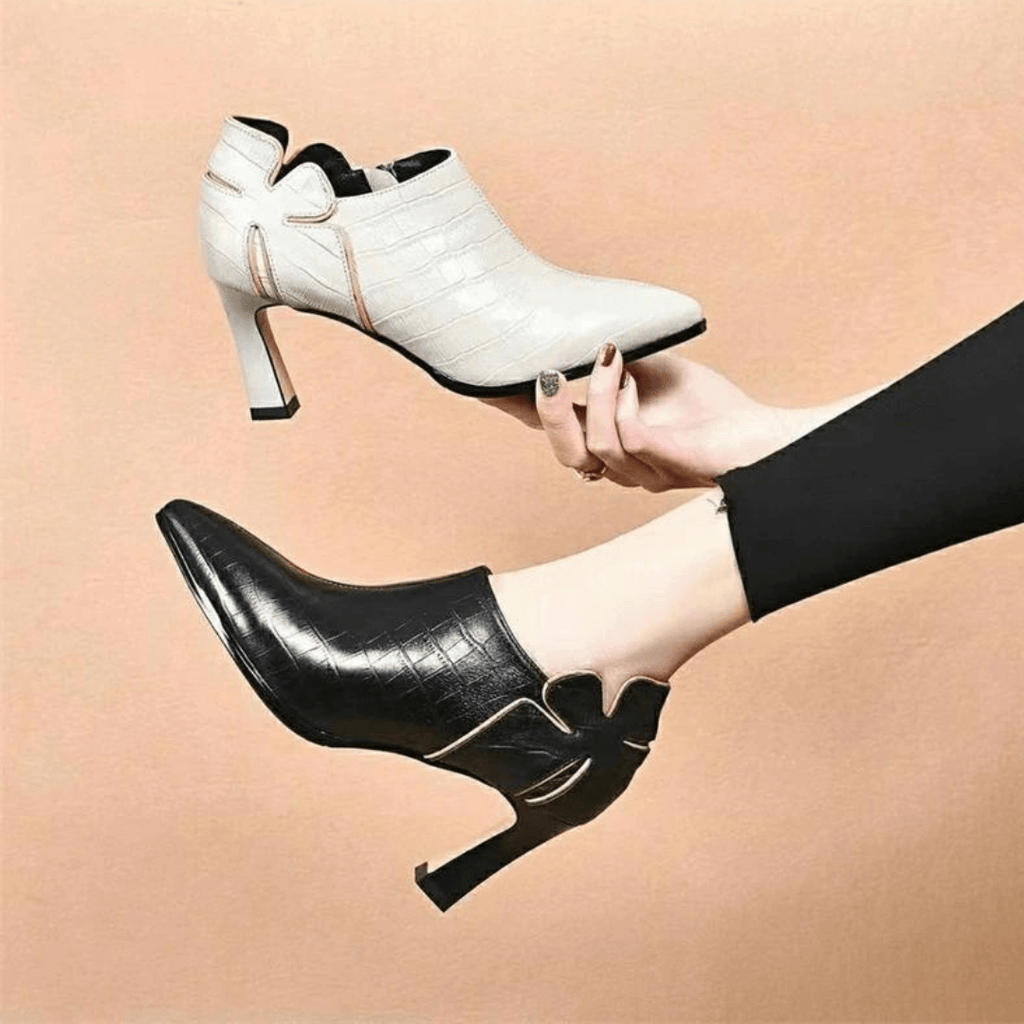 Sapato De Salto Casual Feminino