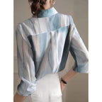 Camisa de Chiffon Gradiente 2