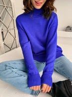 Suéter Feminino Oversized Azul 6