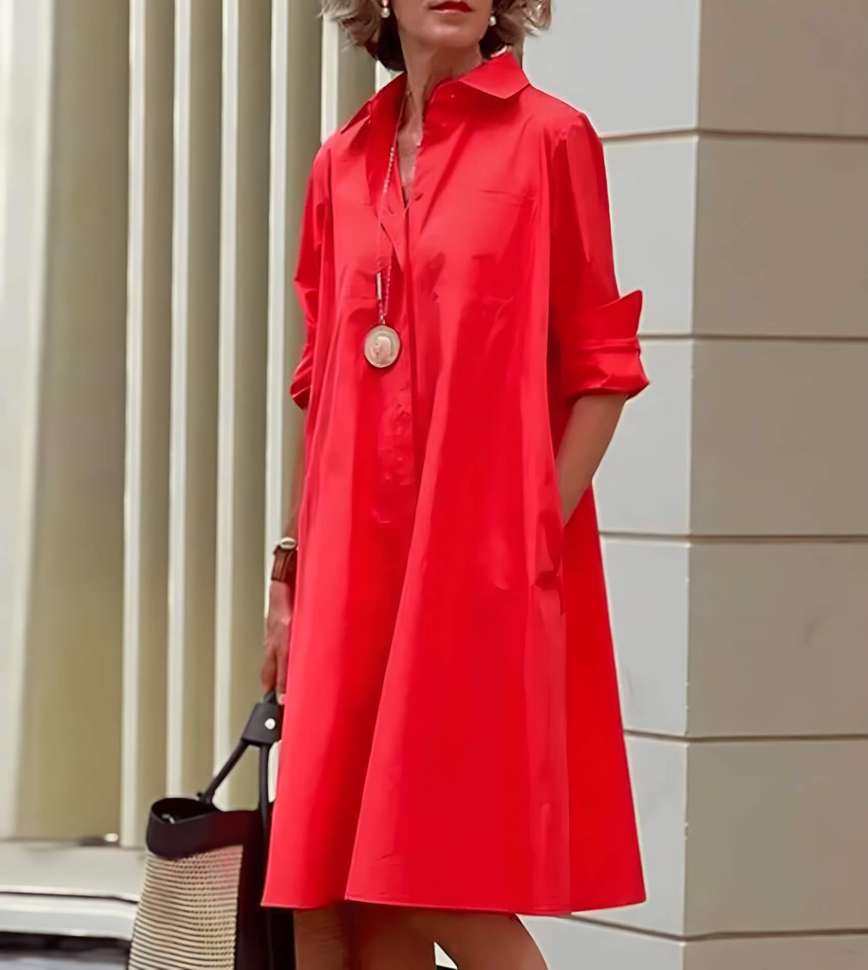 Vestido Curto Vermelho 2