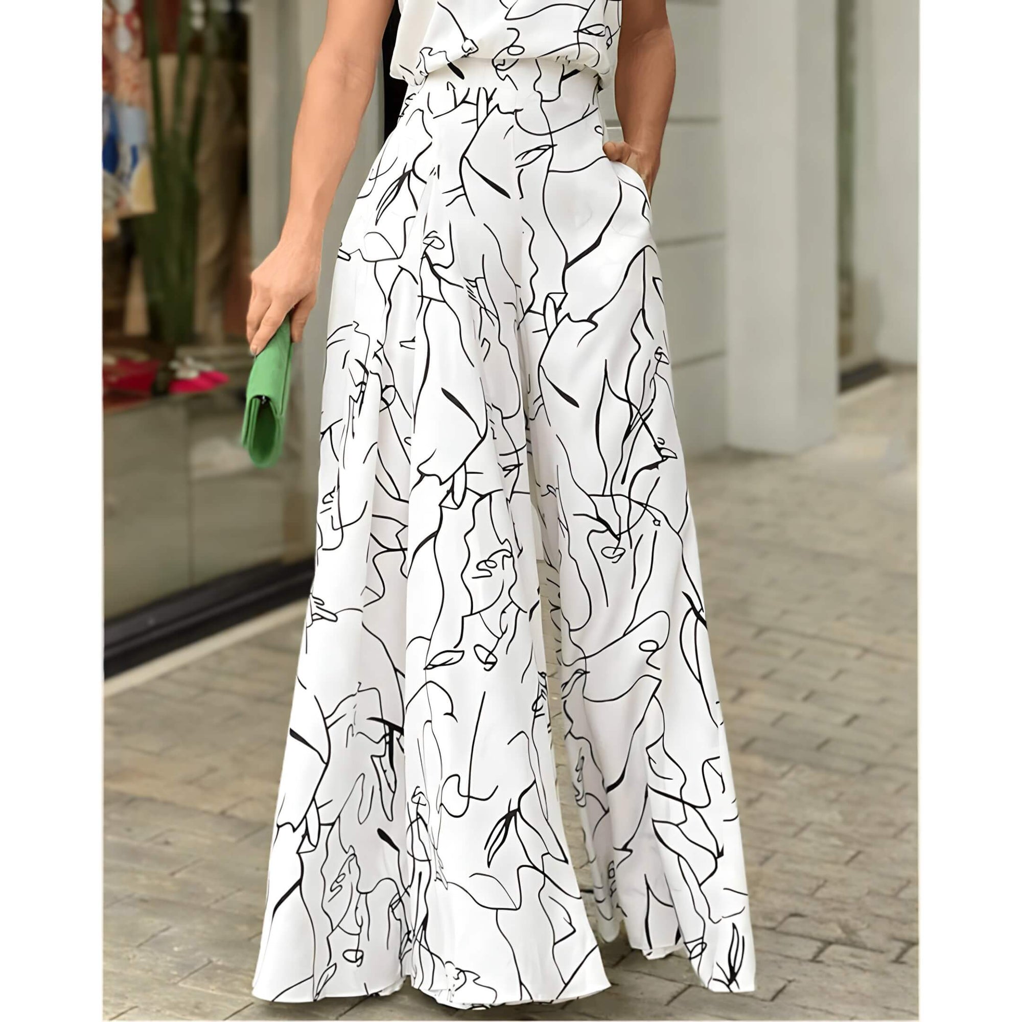 Macacão Pantalona Branco 3