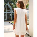 Vestido Curto Em Laise Papillon 25