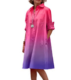 Vestido Curto Rosa e Roxo 7