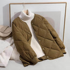 Jaqueta Feminina Puffer Marrom 6