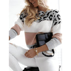 Suéter Feminino Casual Bege 4