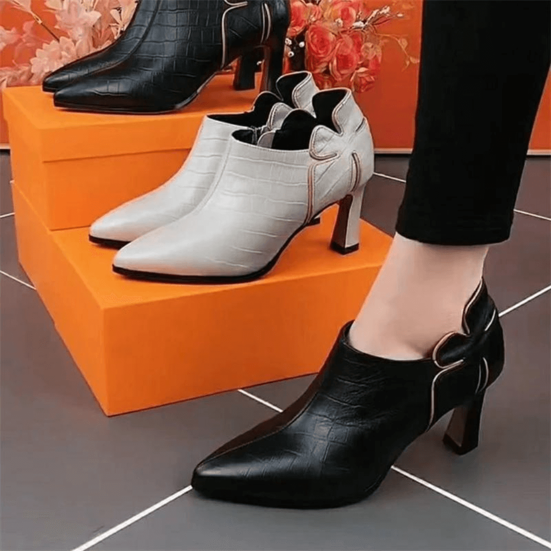 Sapato De Salto Casual Feminino