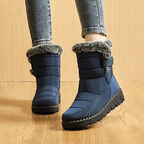 Bota Feminina de Inverno Impermeável Azul 9