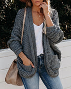 Cardigan Alongado de Tricot Belfort