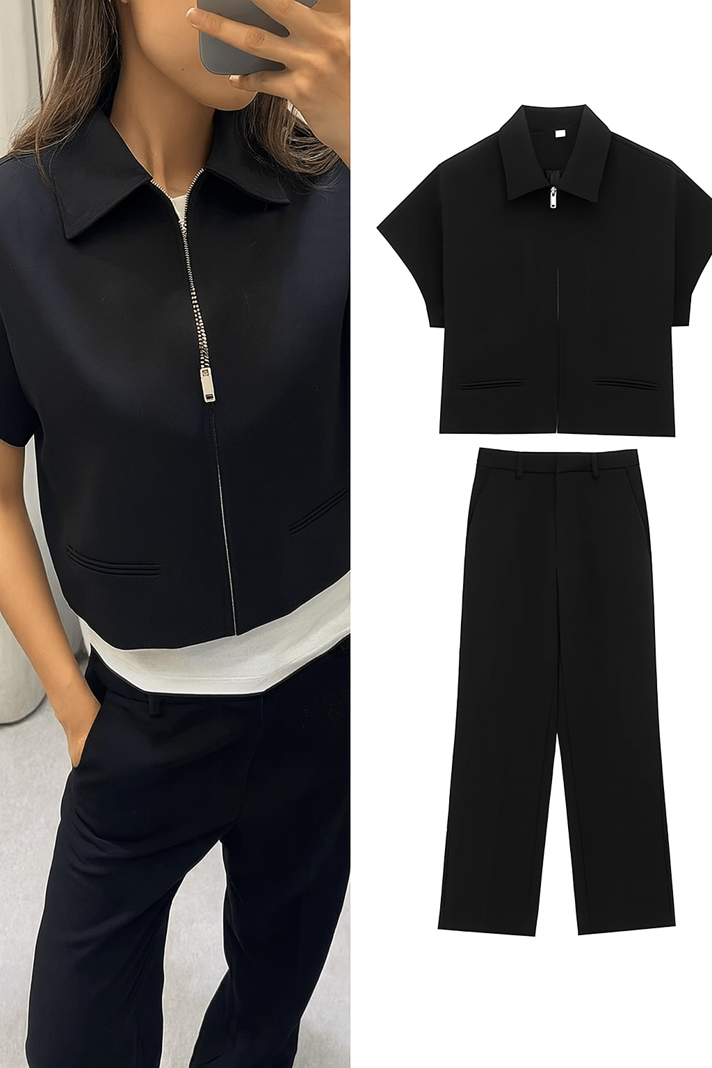 Conjunto Feminino Preto 02