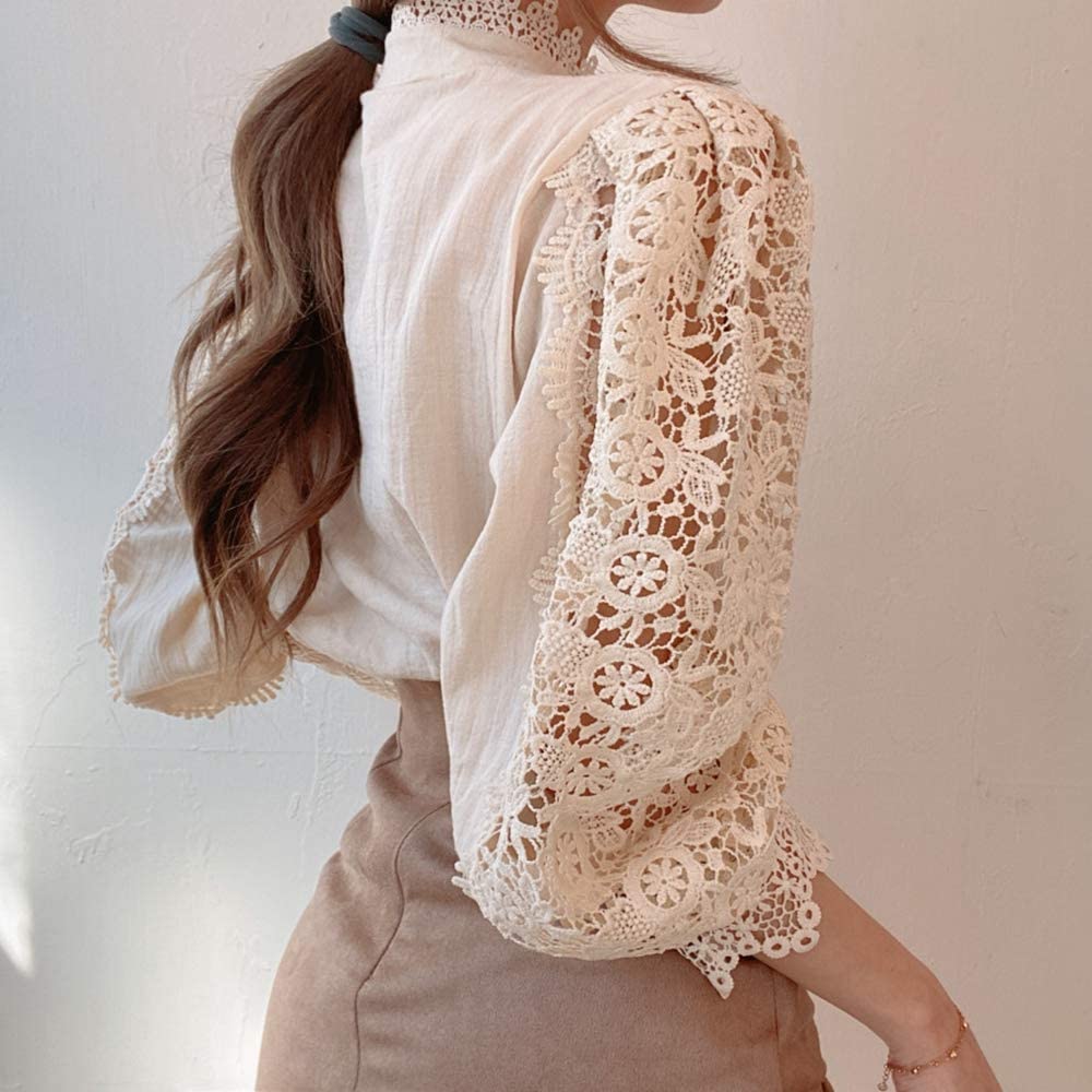 Camisa de Renda Feminina