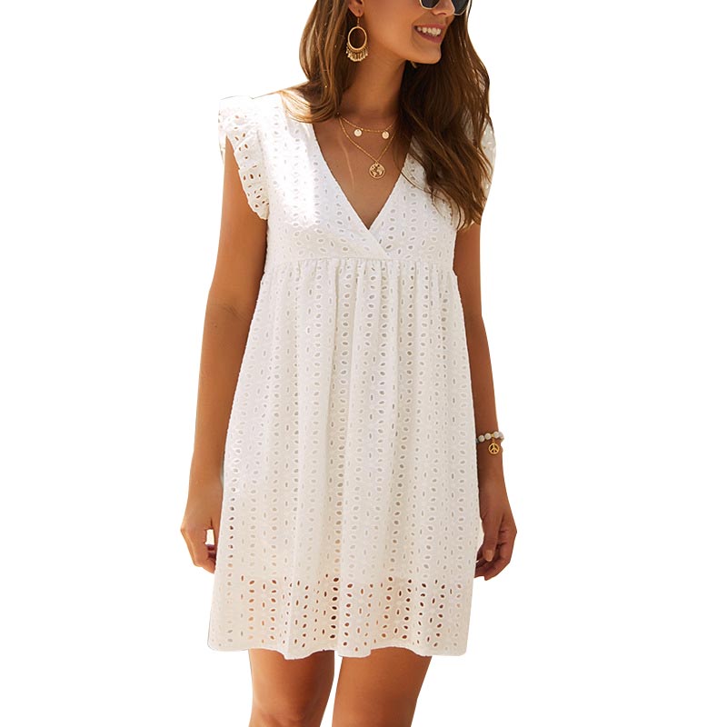 Vestido Curto Em Laise Papillon 25