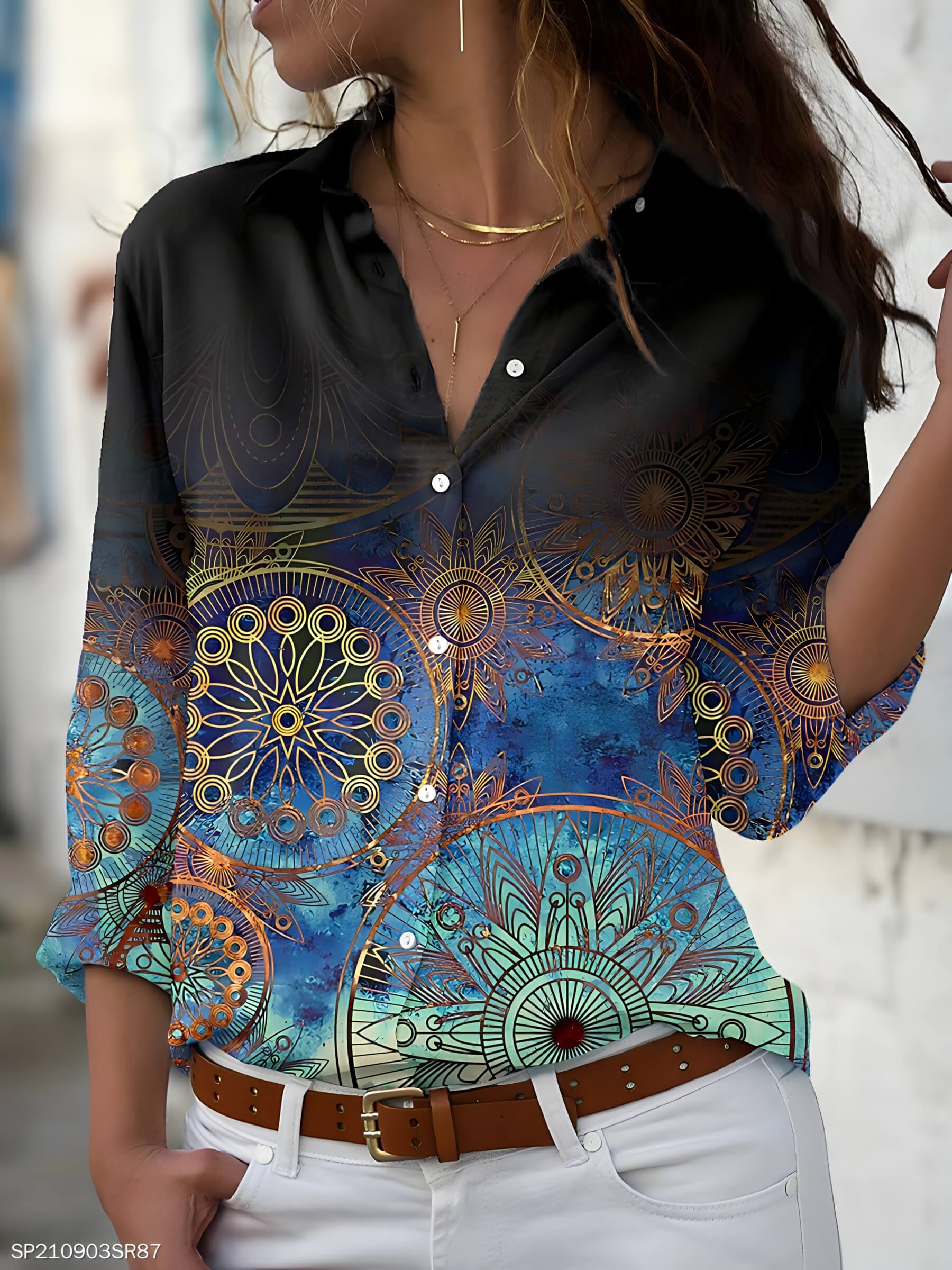 Camisa Casual Preto 6