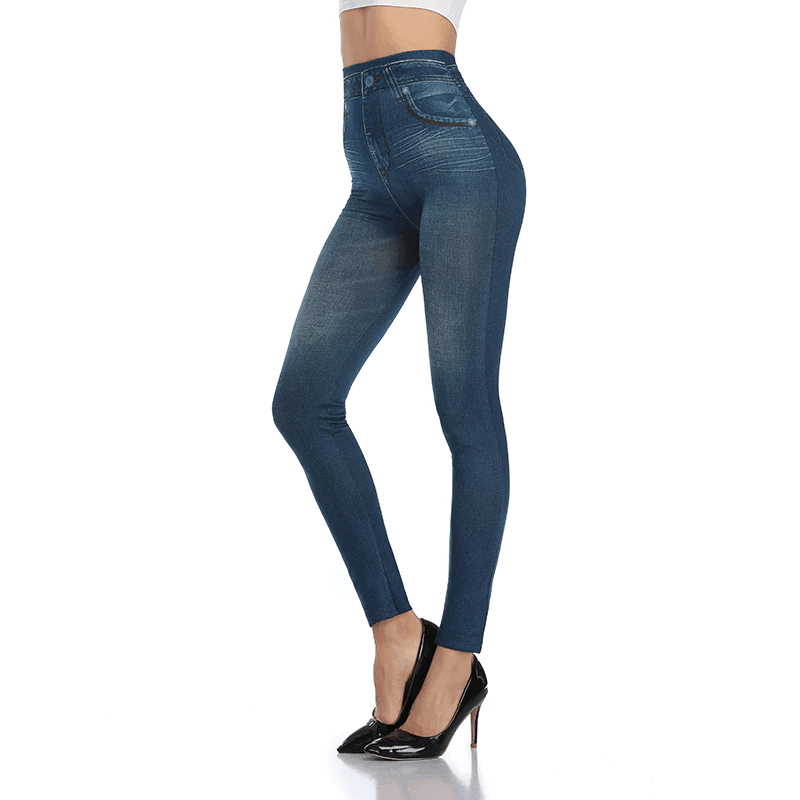 Calça Legging-Jeans