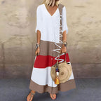 Vestido Longo com Abotoamento Branco 4