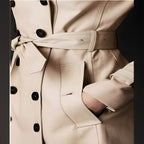 Casaco Feminino Trench Bege 5