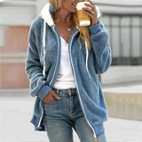 Casaco Feminino de Pelúcia Belleze