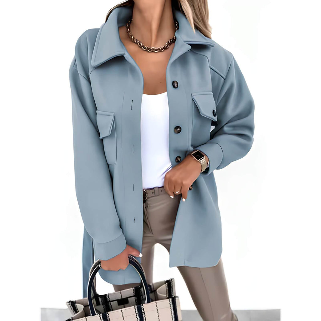 Jaqueta Feminina Azul 4