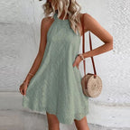 Vestido Curto de Laise Verde 3