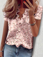 Blusa Feminina Casual Rosa 2