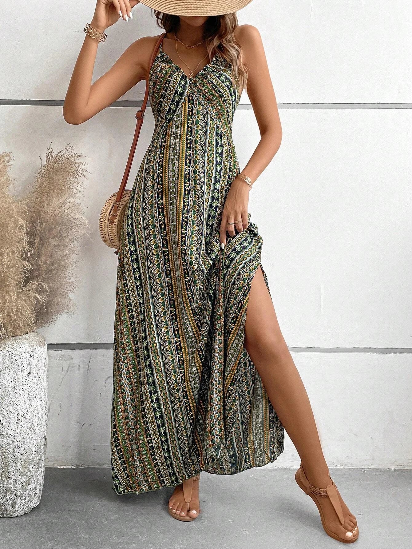Vestido Longo Boho Maré