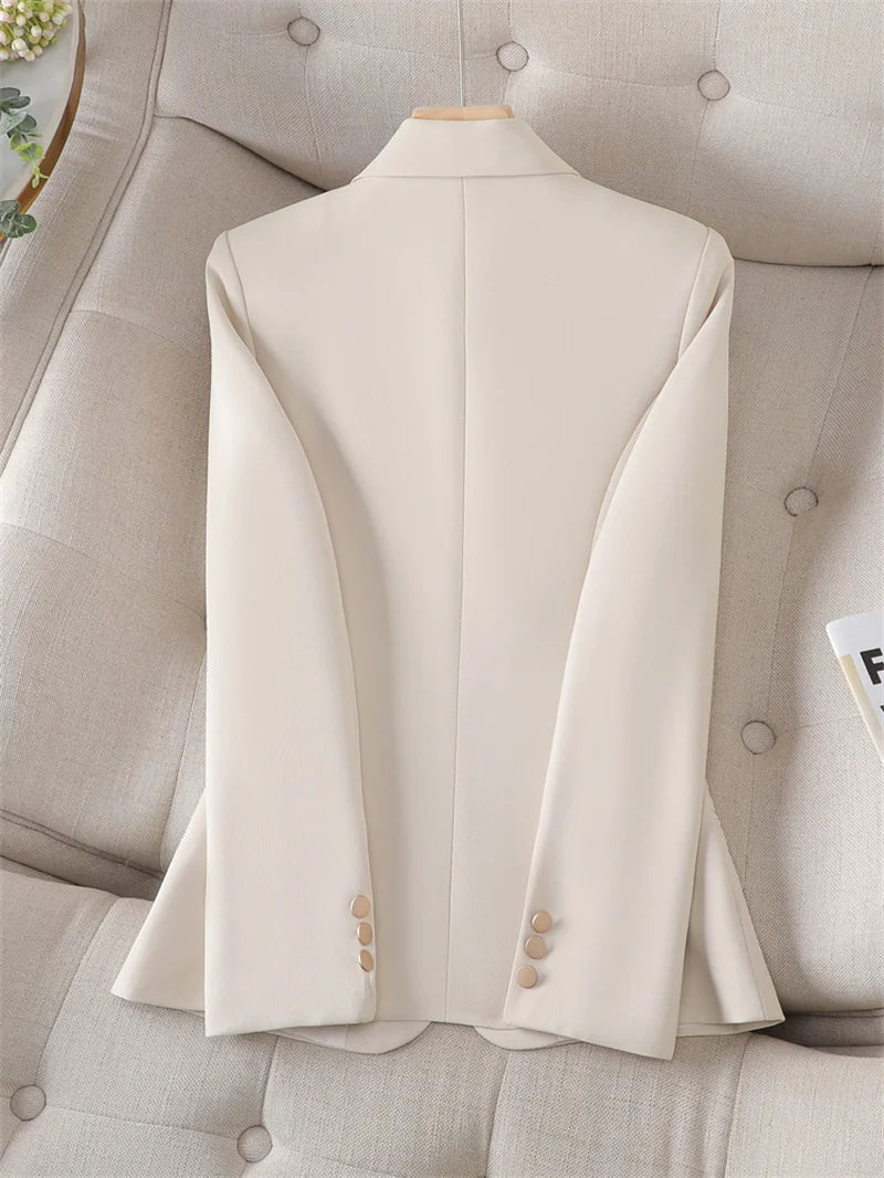 Blazer Feminino Elegante Off White 02