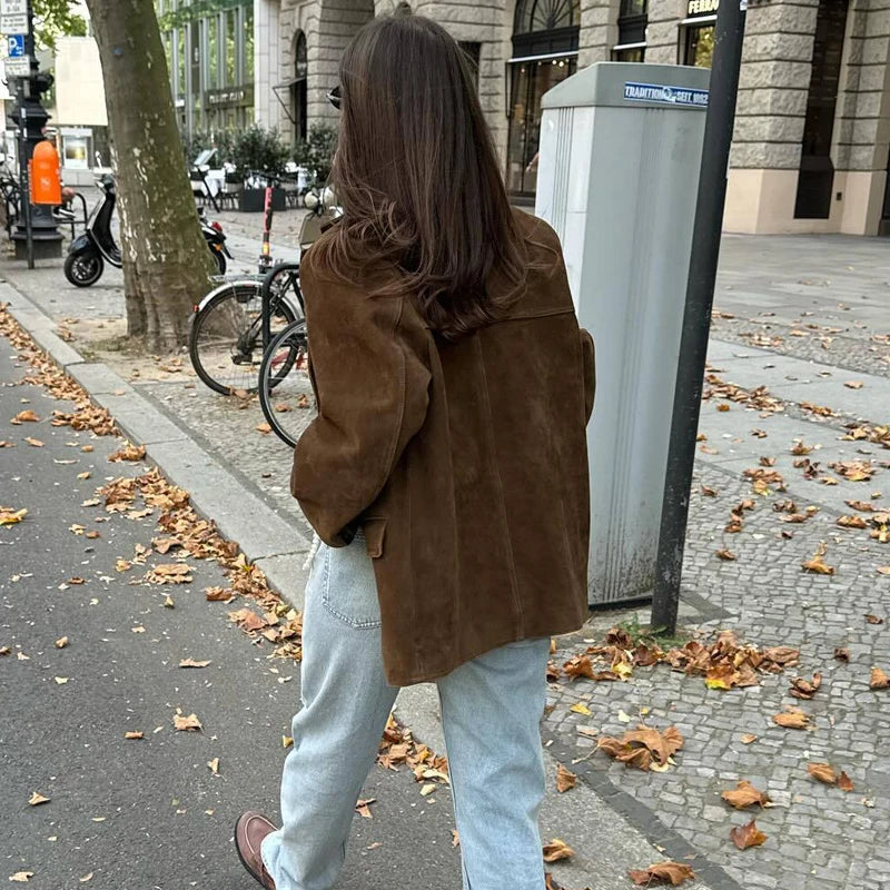 Blazer de Camurça Éloise