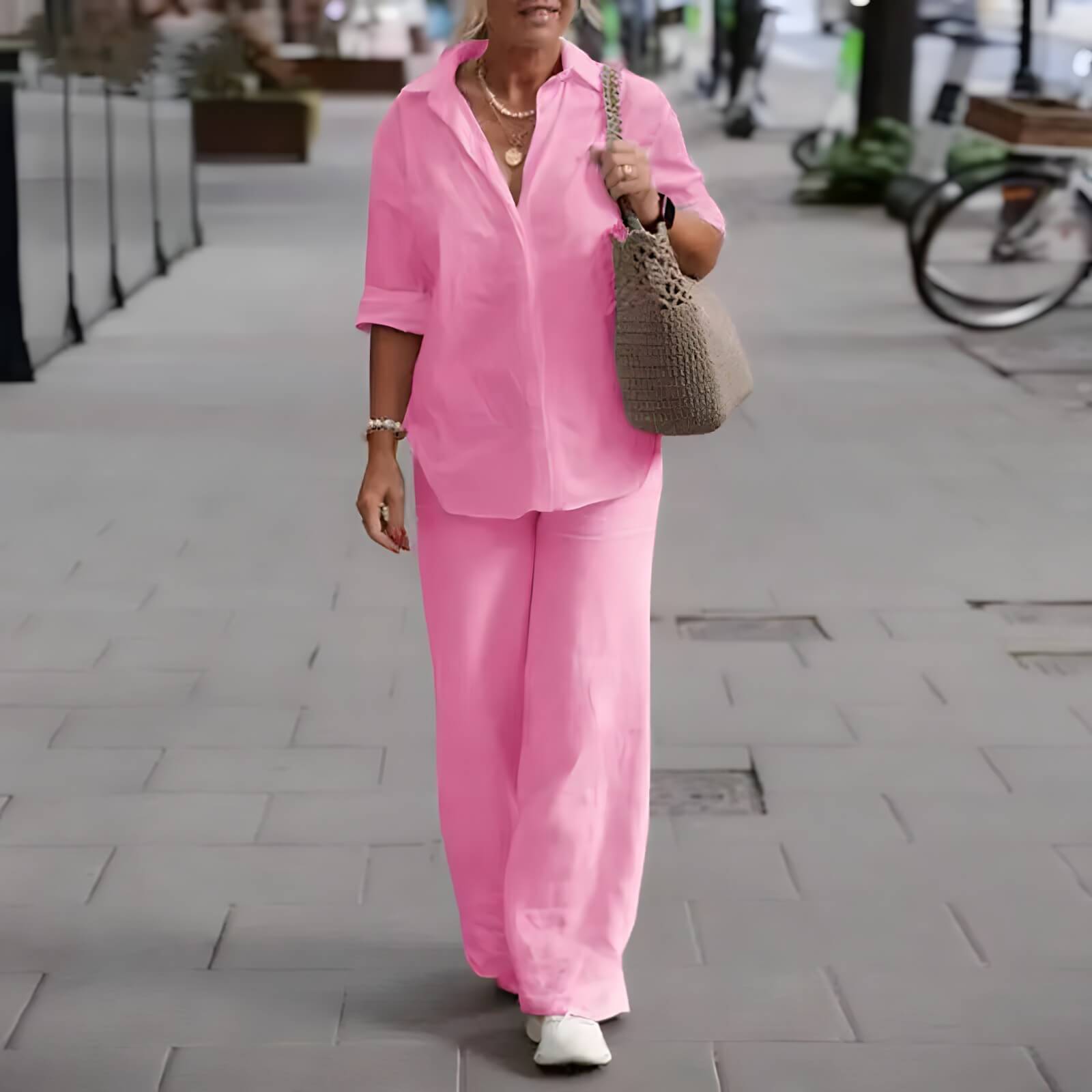 Conjunto Feminino Rosa 4