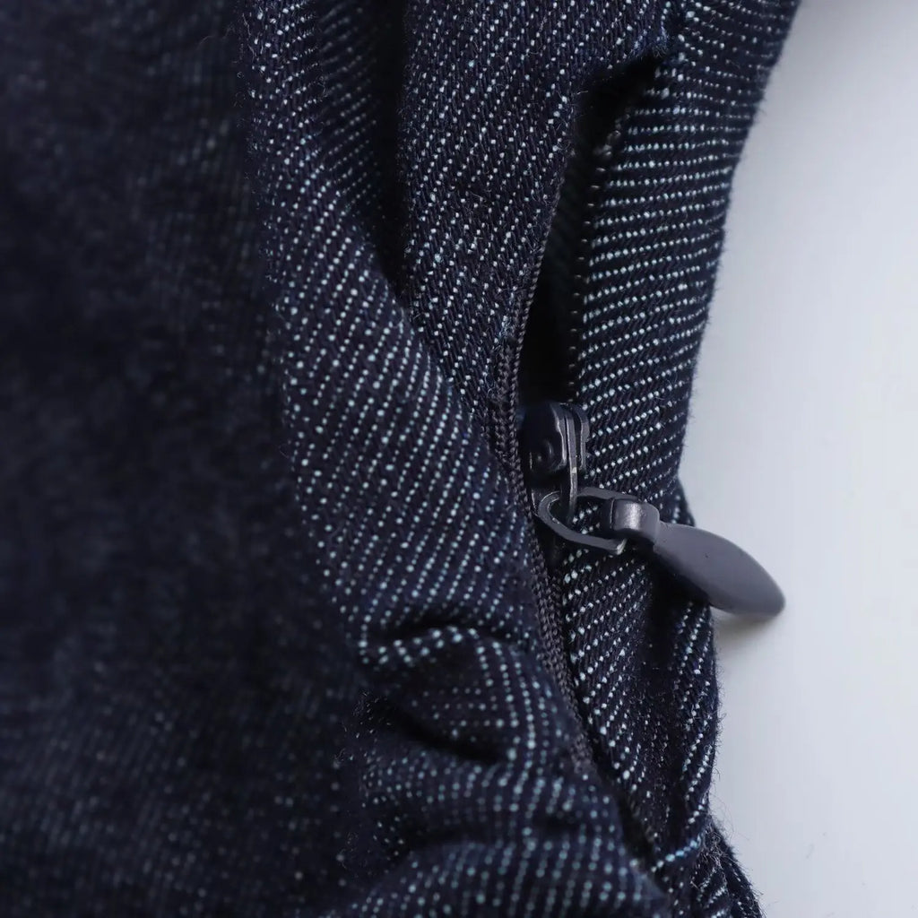 Vestido Midi Azul Marinho 10