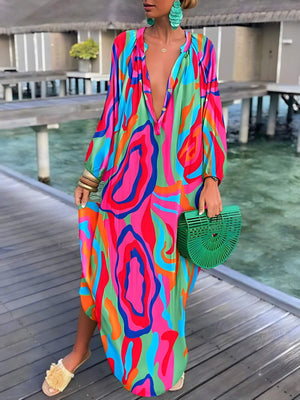 Vestido Longo Colorido 6