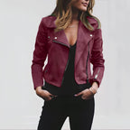 Jaqueta Feminina Curta Rosa 4