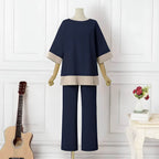 Conjunto Feminino Casual Azul 4