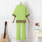 Conjunto Feminino Casual Verde 7