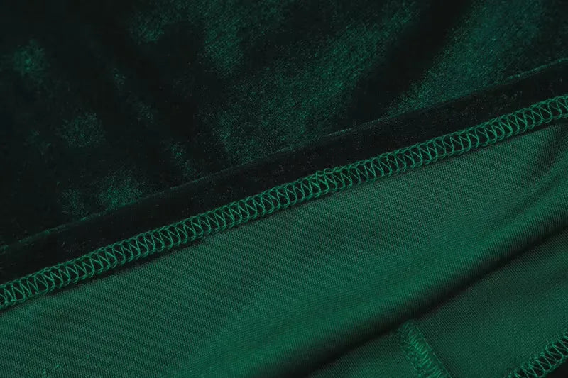 Vestido Midi Elegante Verde 14