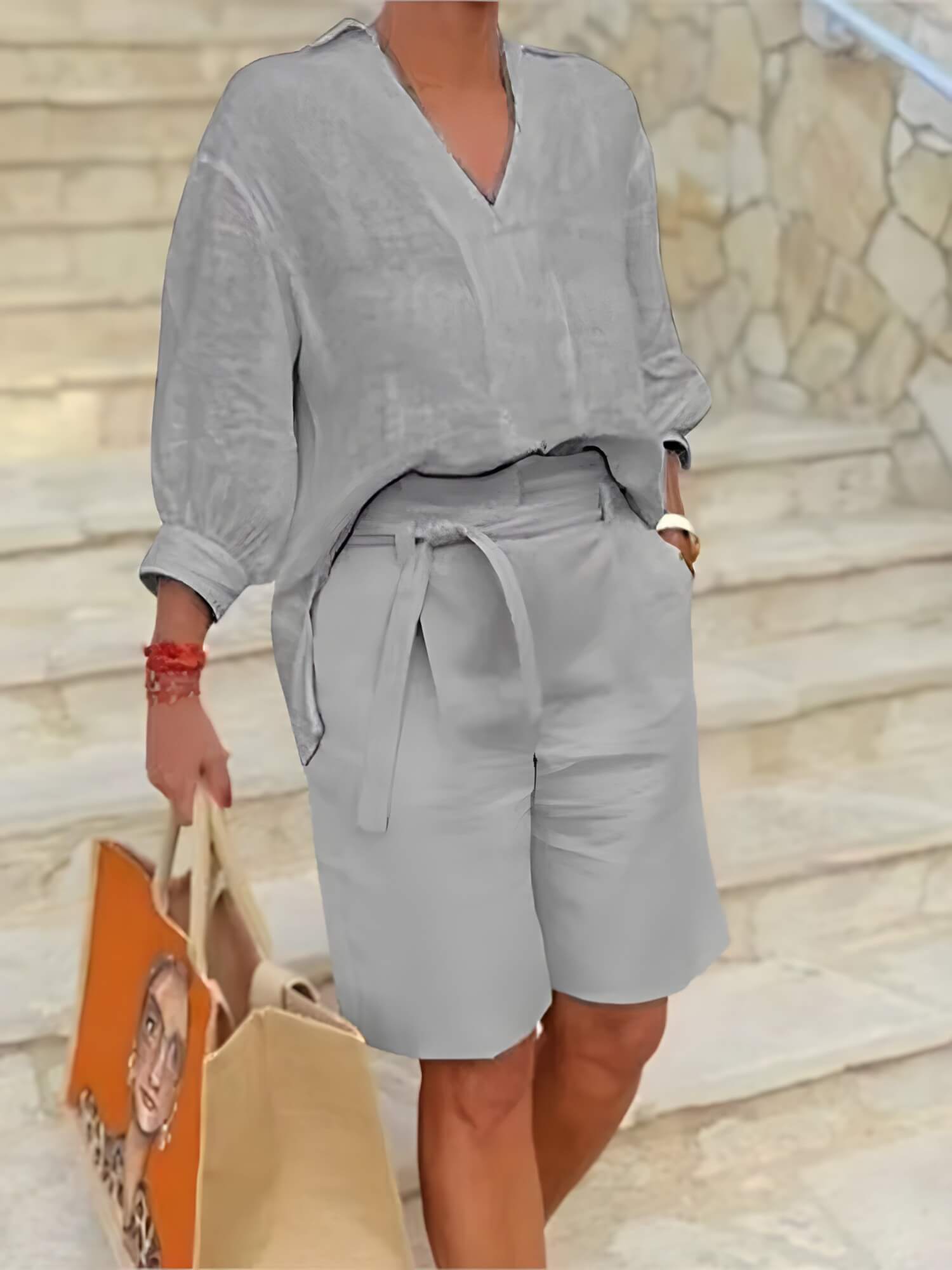 Conjunto Feminino Cinza 3